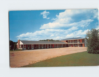#ad #ad Postcard Causeway Motel North Muskegon Michigan USA $3.49