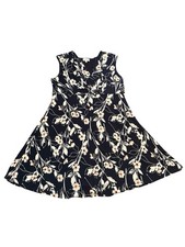GILLI Women Dress Sleeveless A-line MIDI Dress V- Neck  Size: 3XL