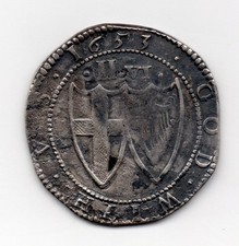 1653 Halfcrown, Commonwealth of England