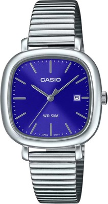 Casio Casio Collection Silber Damen Armbanduhr LTP-B166D-2AVEF