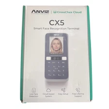 ANVIZ Time Clocks for Employees Small Business - CX5 Clock in and Out Machine