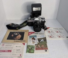 Canon AE-1 - 35mm Film Camera w/ FD 50mm 1:1.8 Lens-USED/WORKS