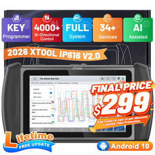 Xtool Scanner Ip616 V2.0 Obd2 Auto Full Diagnostic Key Programmer Coding Tool Xtool Scanner Ip616 V2.0 Obd2 Auto Full Diagnostic Key Programmer Coding Tool