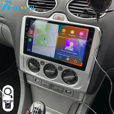 KAM+ Für Ford Focus II MK2 2004-2011 Android 15 Autoradio BT Carplay GPS 2+32GB - Bild 1 von 4