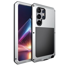 Rugged Metal Hard Case For Samsung S26 S25 Ultra S24 S23 S22 S21 Plus Shockproof