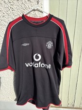 Manchester United Training Football Shirt 2000/01 XXL Umbro Pro Man Utd Y2K