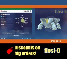 6IV Shiny Avalugg Pokemon Legends ZA (Legends Z-A)