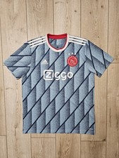 AJAX AMSTERDAM 2020 2021 AWAY FOOTBALL SHIRT NETHERLANDS SOCCER JERSEY L ADIDAS