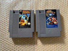 Back to the Future + Back to the Future - Part II & III (NES) - CARTS ONLY