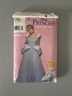 Simplicity Pattern 0624 Sz 8-18 Disney Princess Cinderella Costume Cosplay Cut