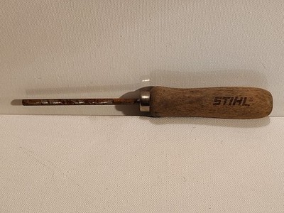 Vintage OEM Stihl Hexa File With Wood Handle 7.5''