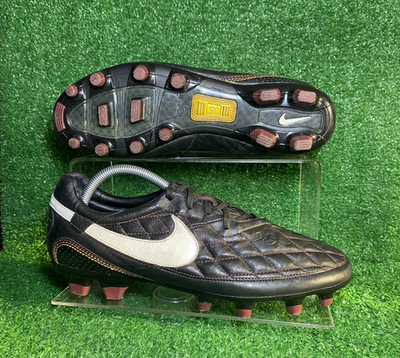 2008 Nike Tiempo DOIS ELITE Legend R10 Ronaldinho Leather FG 10 US