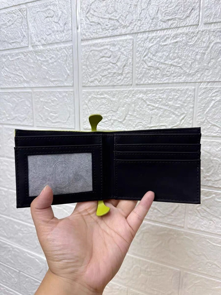 Mini billetera Shrek de dibujos animados polar monstruo multifuncional para tarjetas de identificación bolsa divertida Foto 4 de 4