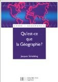 Was ist Geographie? - Scheibling, Jacques