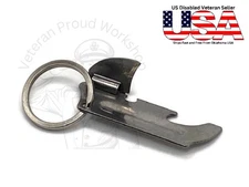 European British Military P51 Can Opener with Key Ring Ships Free
