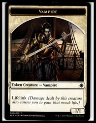 Vampire Token #1 (001/010) Ixalan MTG Token Card
