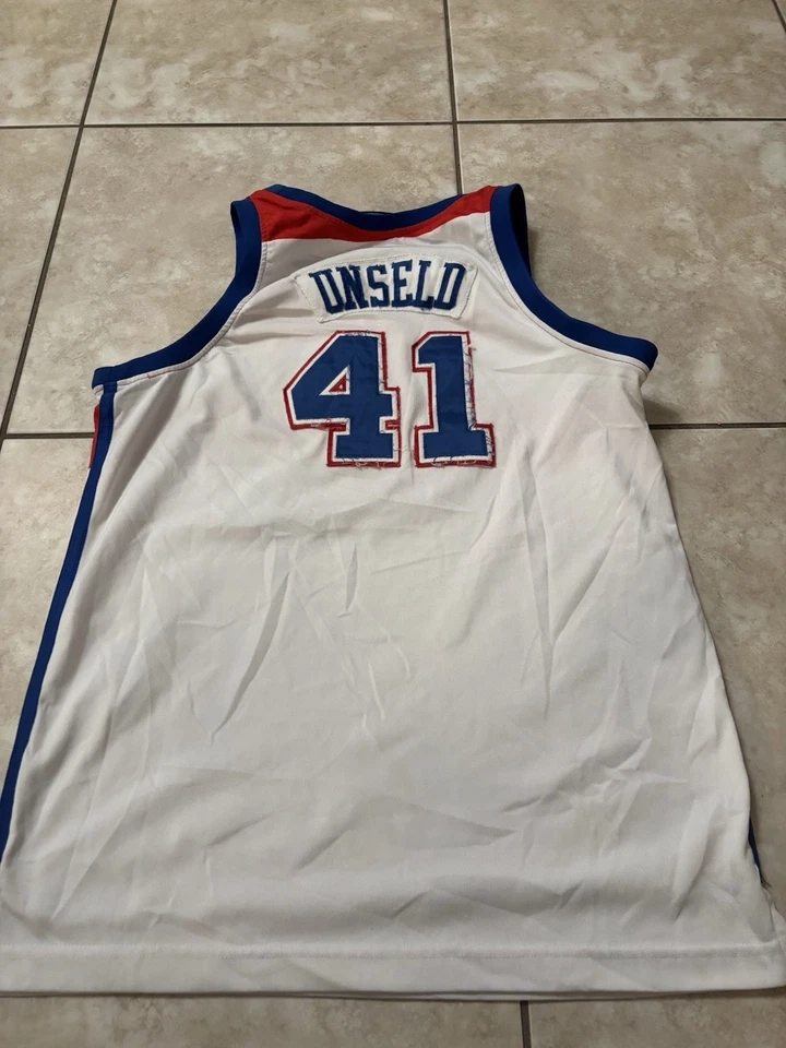 Mitchell & Ness Harwood Classic Wes Unseld Washington Bullets Stitched Jersey XL - Image 4 of 4