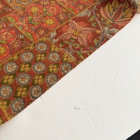 Spice Caravan #C 6.5x58 Vintage Silk Japanese Pongee Kimono Fabric TK24