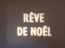 CHRISTMAS DREAM 1946 REVE DE NOEL SUPER 8 B/W SOUND 200FT 8MM CINE FILM