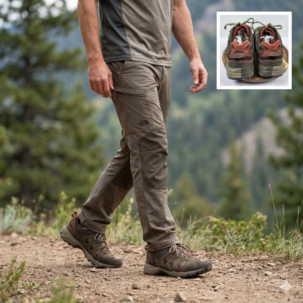 The North Face Brown Hiking Shoes & Boots for Men | eBay display picture 1
