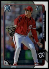 2015 Bowman Draft Matt Crownover Chrome Refractors 1st #183