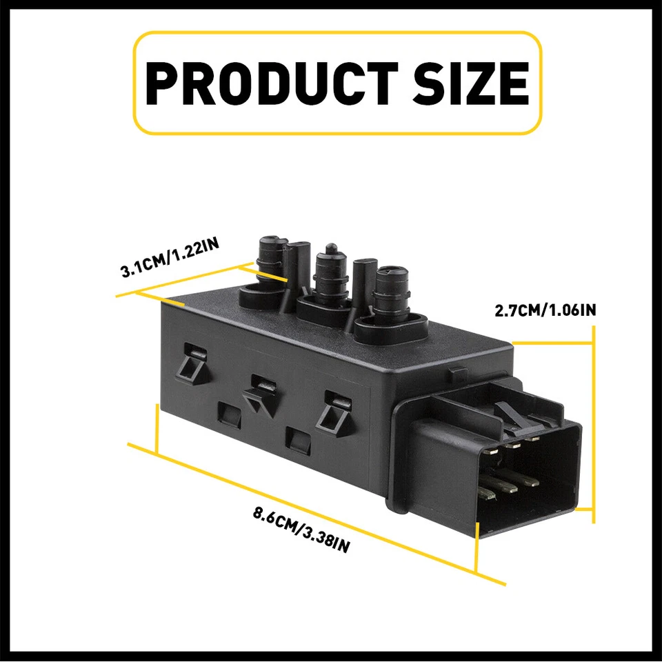 Interruptor de ajuste del asiento eléctrico del lado del conductor para Buick Encore 2013-2020 12451495 PSW17 A Foto 3 de 4