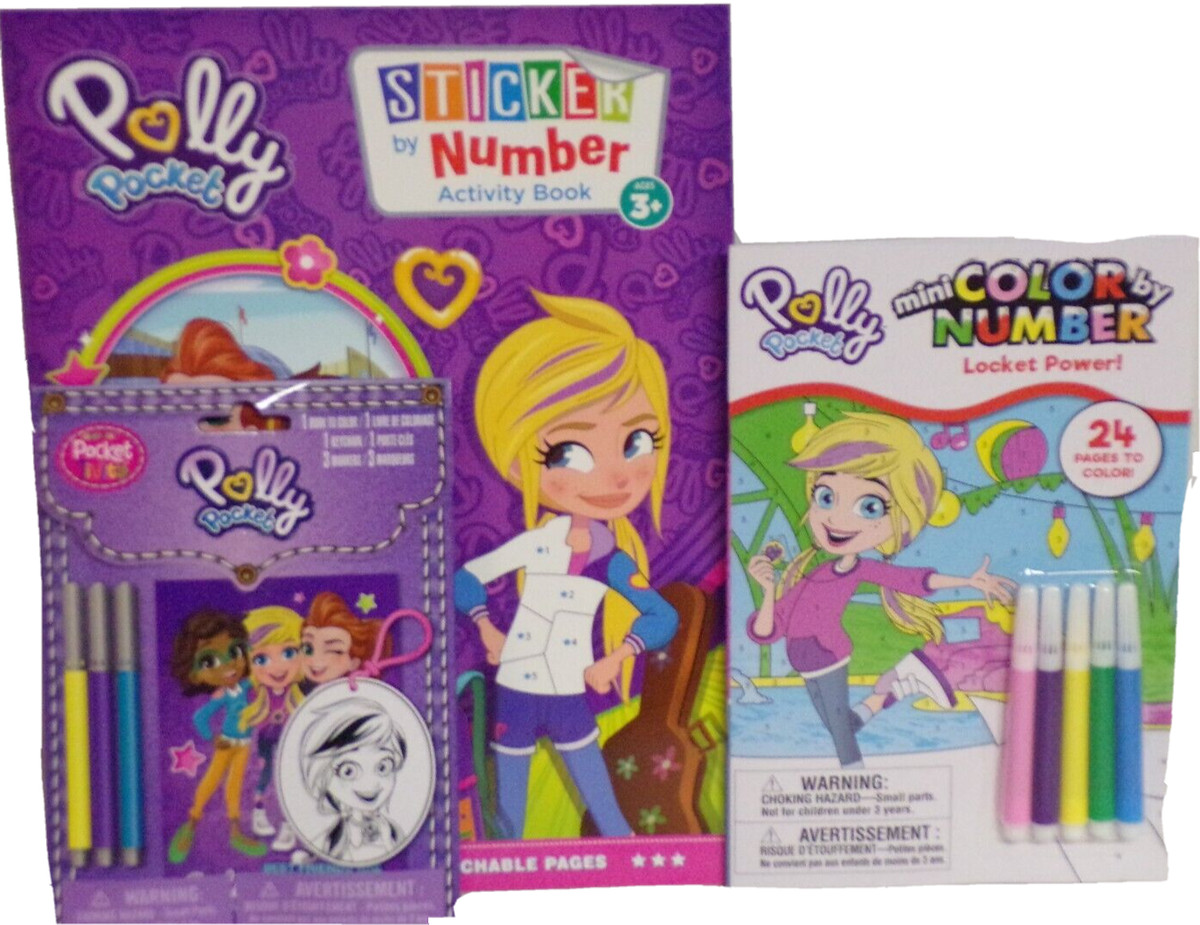 Polly Pocket Coloring Pages