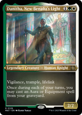 Danitha, New Benalia's Light ETCHED FOIL, March of the Machine Aftermath NM/M