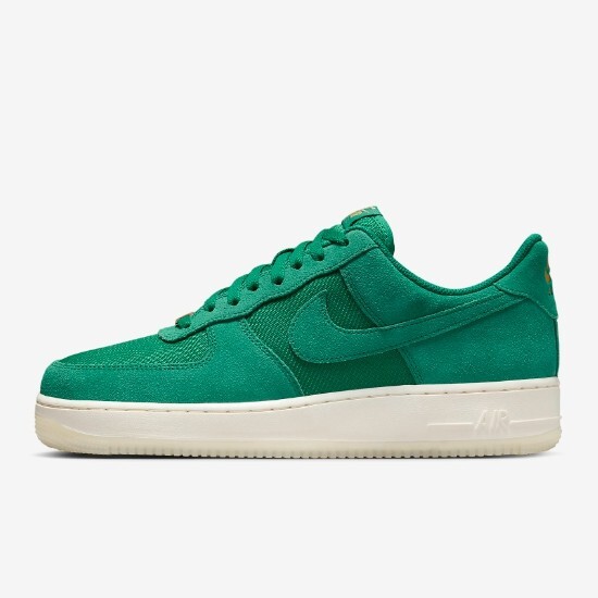 Кроссовки Nike Air Force 1 07 LV8 Малахитово-зеленые (FZ5222-300) для ускоренной посадки