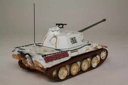 PANTHER V TANK PANZER RGT, EASTERN FRONT WINTER 1943 - CORGI CC60203 1/50 - Picture 3 of 8