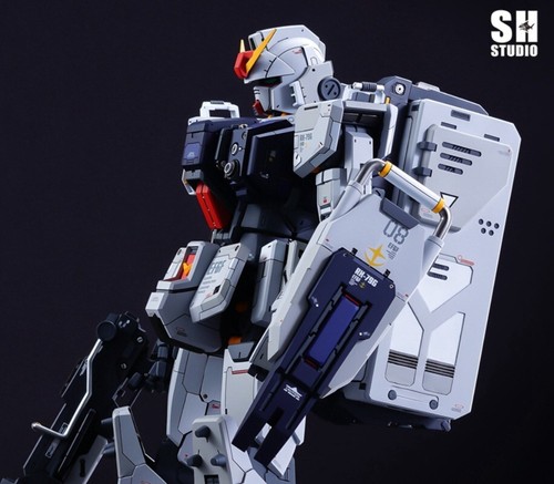 Per PG 1/60 MS-08th Team Ground per Gundam kit zaino resina ricambi dettagli GK - Foto 7 di 20