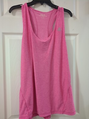 Reebok Women's Racerback Athletic Training Pink  Quick Dry Tank Top Women's  3X