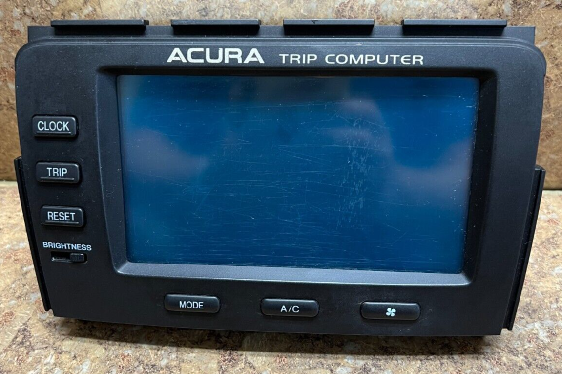 🚘 01 02 ACURA MDX Trip Computer Info Information Display Screen CLOCK A