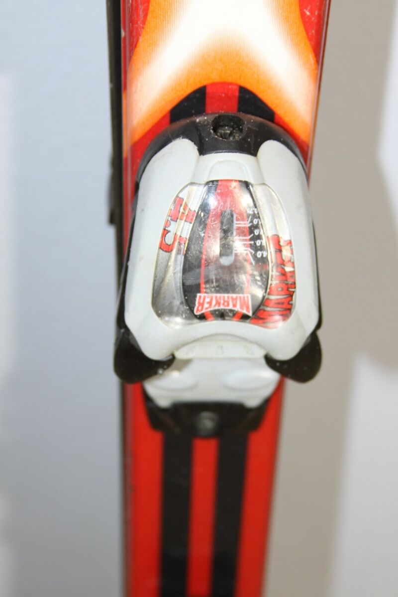 Fischer skis Marker M 45 140 cm heat RX A 273 with Swiss Fischer skis Marker M 45 140 cm heat RX A 273 with Swiss