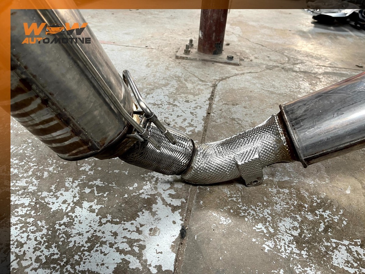 13-16 PORSCHE CAYENNE 3.0 V6 DIESEL FRONT MUFFLER OEM | eBay 