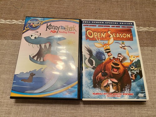 5 DVD Lot Night at Museum Hugo Open Season Kenny the Shark Pinocchio GUC - Picture 3 of 4