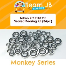Tekno RC ET48 2.0 - 34 Pcs Rubber Sealed Bearings Kit