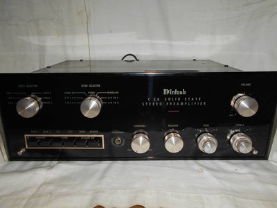 MCINTOSH C26 STEREO PREAMPLIFIER 