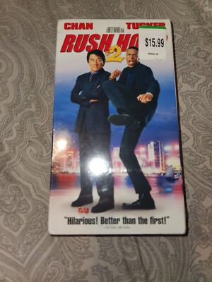 Rush Hour 2: (VHS, 2001) Jackie Chan, Chris Tucker - Brand New Factory Sealed 