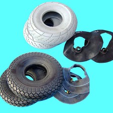 2 SET Reifen mit Schlauch f&uuml;r Elektromobil Elektro Scooter Rollstuhl E-Mobil
