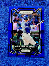 2024 Panini Prizm Blue Ice Pete Crow-Armstrong #203 Rookie RC MINT 💙COLOR MATCH