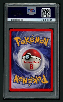 Pokemon PSA 10 Gem Mint Water Energy Trainer Deck B #102/102 Rare