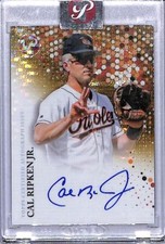 2022 Topps Pristine Refractor Gold Error Cal Ripken Jr. NM-MT Auto 43/50 Orioles