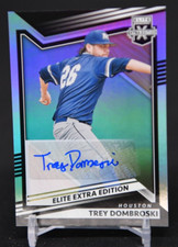 Trey Dombroski 2022 Elite Extra Edition Auto #133 Houston Astros Monmouth RC