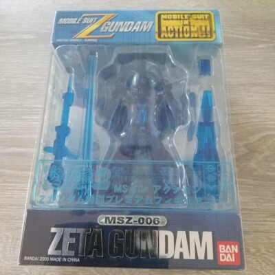 GUNDAM Z ZETA MSZ-006 Limited Clear MIA Mobile Suit MS In Action