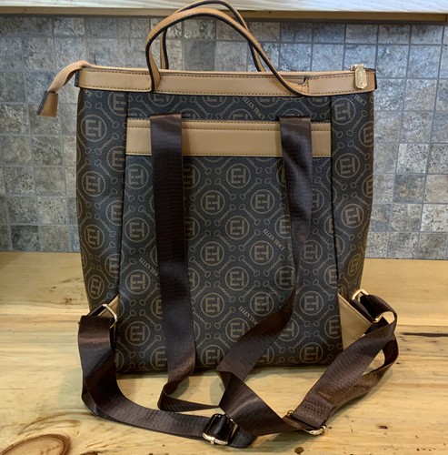 Ellen Tracy Top Handle Rucksack Geldbörse Beuteltasche mit Kartenetui Portemonnaie - Bild 2 von 14