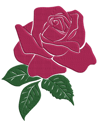COLLECTION 5 ROSES Embroidery Machine Designs Patterns PES JEF HUS DST USB - Picture 6 of 11