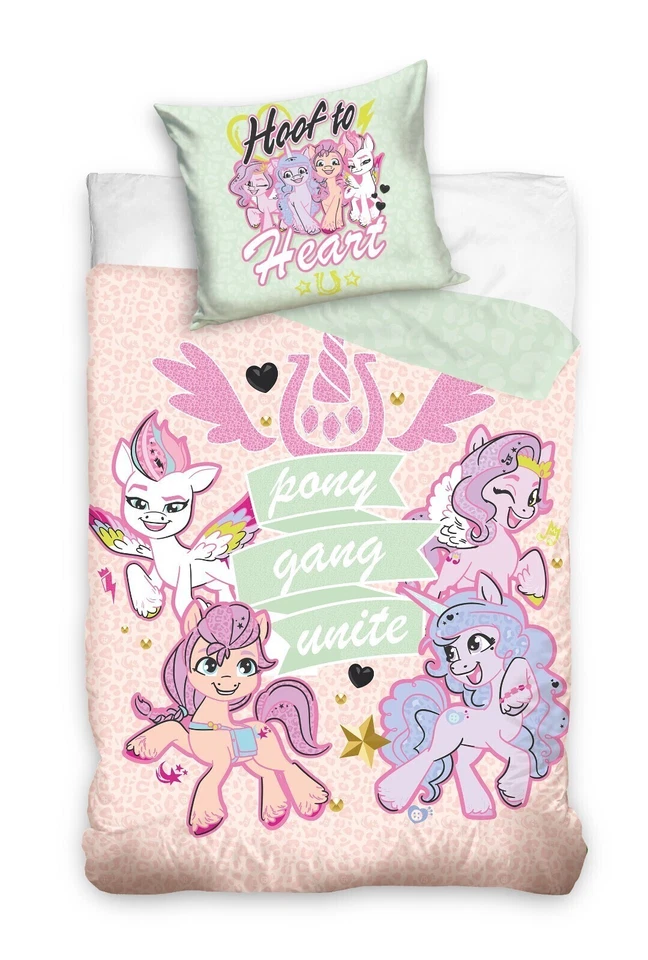 CARBOTEX My little Pony Kinderbettwäsche Babybettwäsche Kinder Bettwäsche 100x135 cm