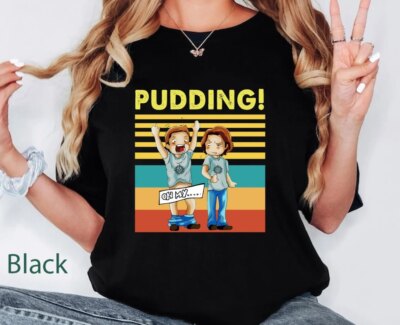 Pudding Dean & Sam Winchester Oh My Funny TV Series Vintage Shirt,