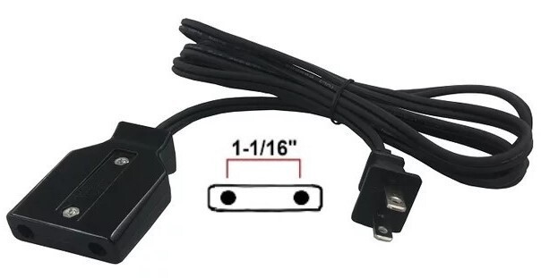 Power Cord for Vtg Westinghouse Cook-N-Fryer Model FF-531 Sl